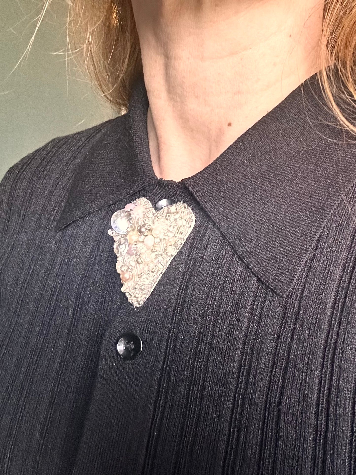 Broche - Glashjerte