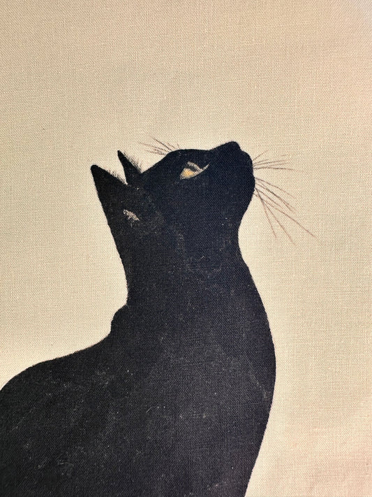 Tekstilophæng - Sort Kat