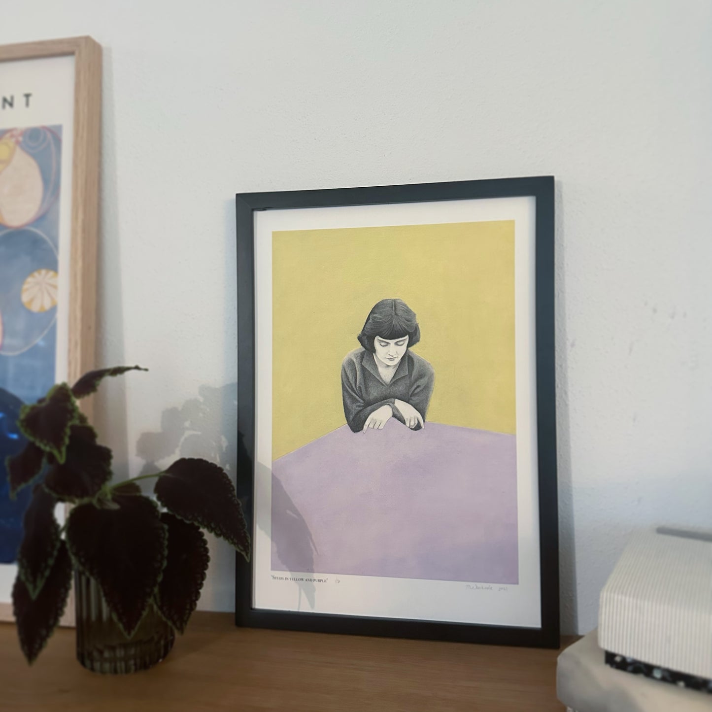 Study in Yellow and Purple