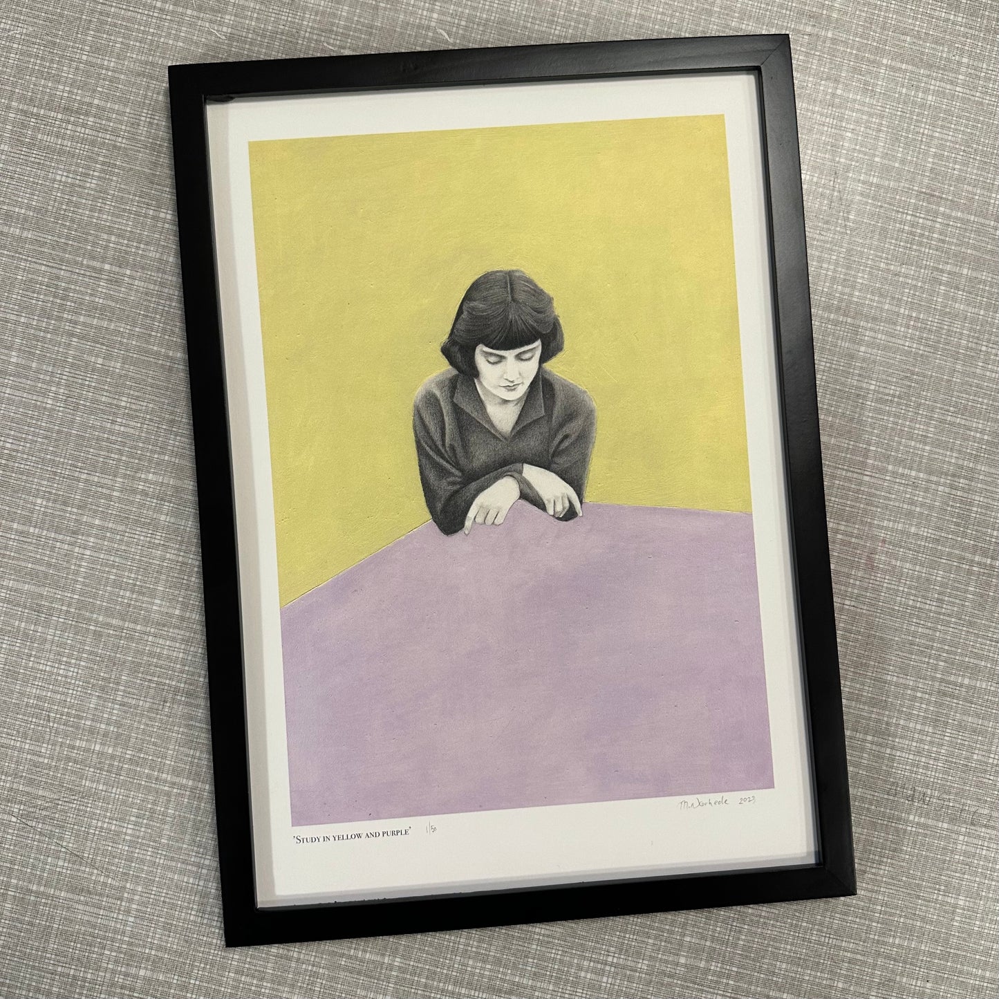 Study in Yellow and Purple