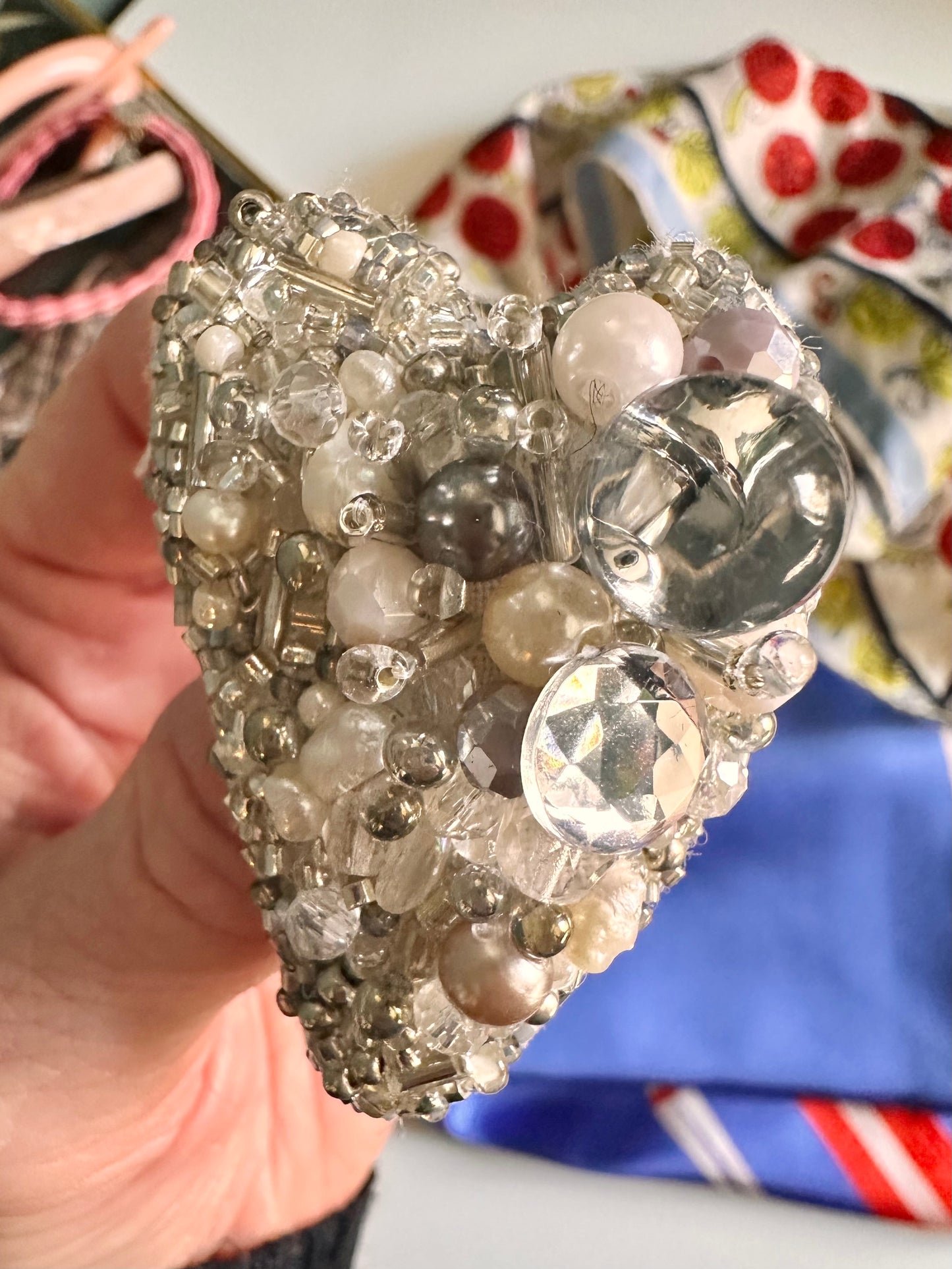 Broche - Glashjerte