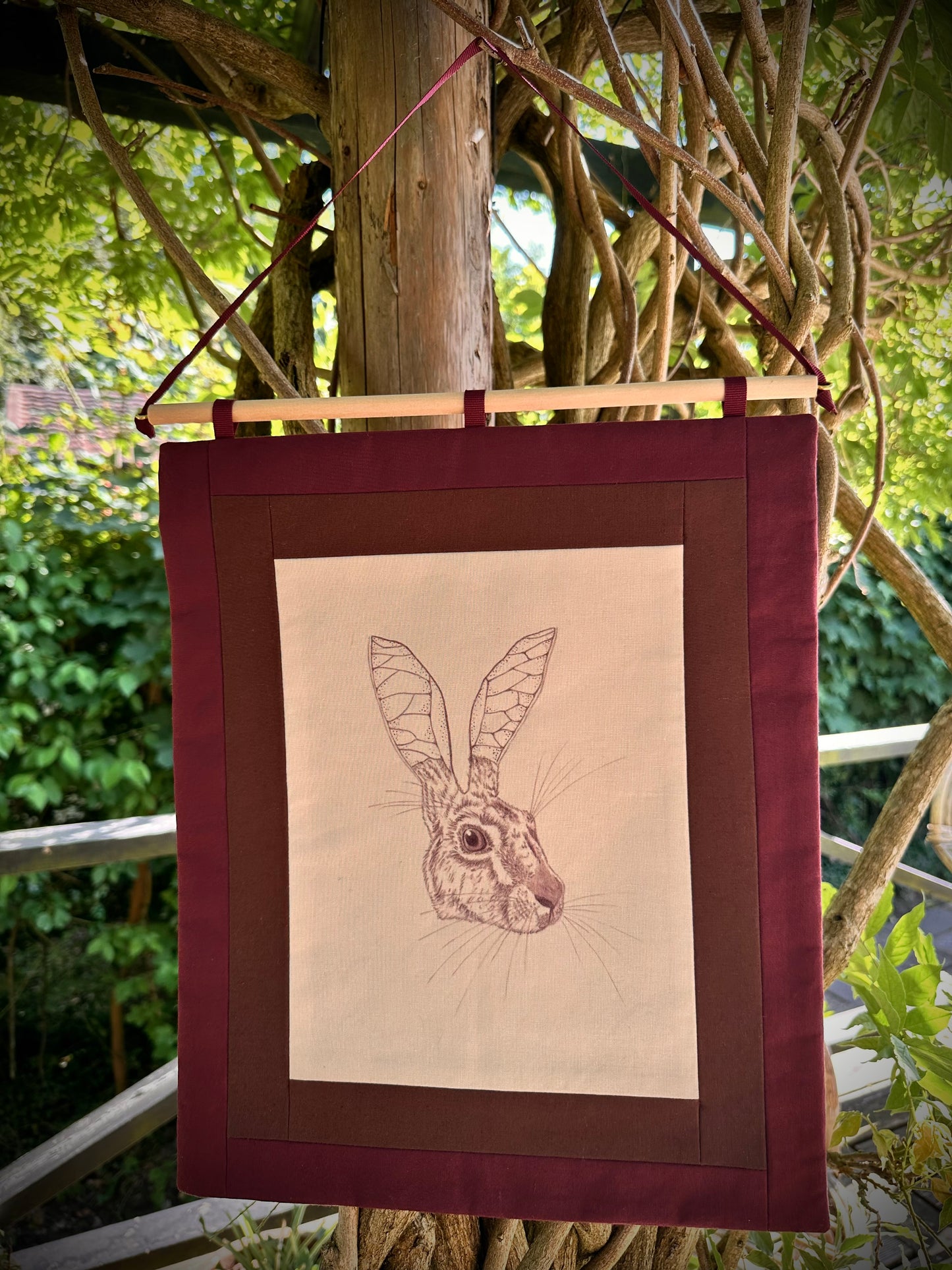Tekstilophæng - Hare